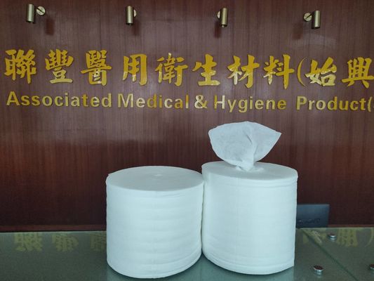 Germany Trützschler High Tensile Strength Plain Disposable Dry Wipes