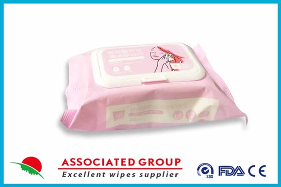 Hyaluronic Acid Effectively Clean Makeup Remocer Wet Wipes Skin Friendly