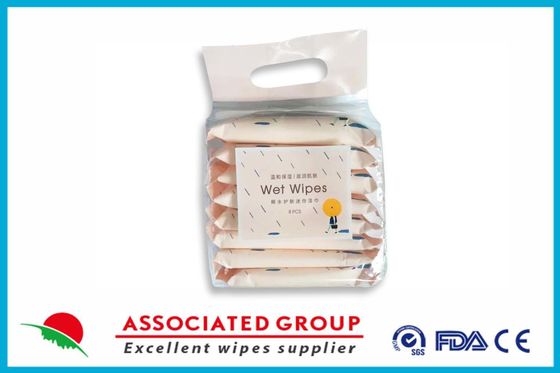 Coconut Water Moisturizing Adult Wet Wipes Pure Cotton Gentle To Skin