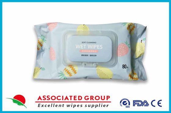Soft Cleansing Fresh Fruit Energy Wet Wioes Natural Moisturising Care