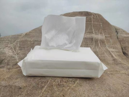 80pcs 50G 100% Viscose Plain Disposable Dry Wipes No Irritating No Residue