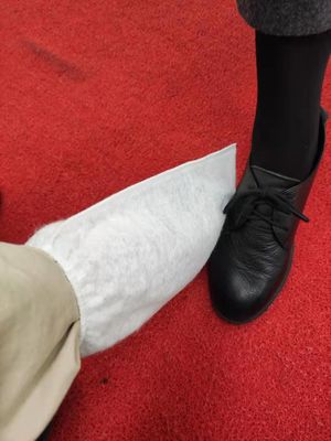 Leather Shoe Polishing Disposable Dry Glove Needlepunch Nonwoven Fabrics