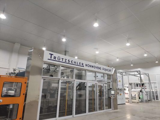 Mesh Spunlace Nonwoven Rolls Made By Updated Germany TRUTZSCHLER