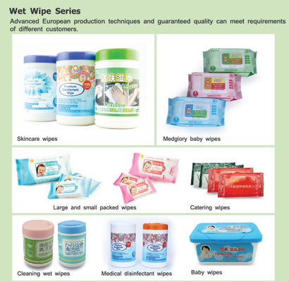 OEM ODM 37 Years Medium Packed Wet Wipes Supplier One Stop Service