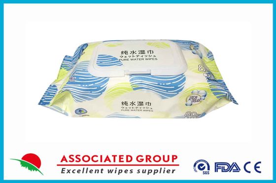 EDI Pure Water Wet Wipes Weakly Acid High Quality Non Woven Fabric