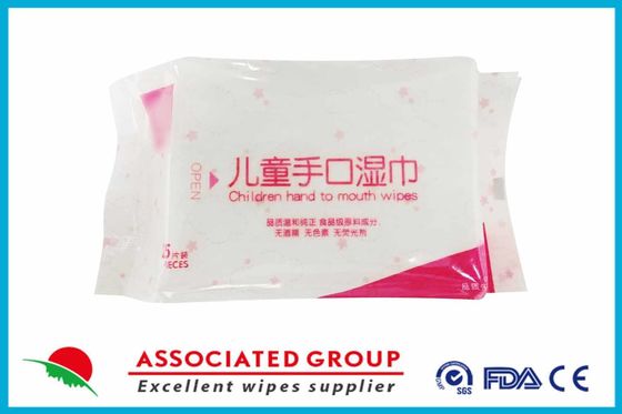 No Pigment Children Hand To Mouth Wipes, Mild and Pure, Food Material