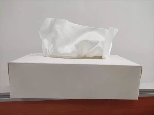 80pcs 50g 100% Viscose Disposable Dry Wipes  Skin Friendly White Box Packaging