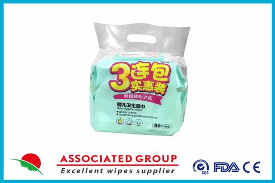 High Moisture Baby Hygiene Wet Wipes, Including Xylitol Essence, Safe and Clean