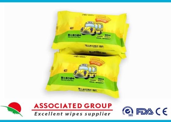 Green Tea Extract Baby Hand Mouth Wipes, Resealable Soft Pack, Clean and Mild