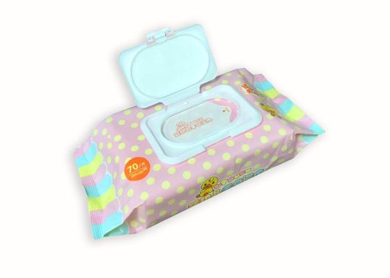 ODM Infant Baby Wet Wipes Fragrance Free With Lid Aloe Vera Xylitol Extract