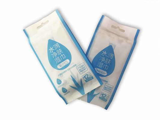 Skin Friendly biodegradable Adult Wet Wipes No Pigment No Fluorescent