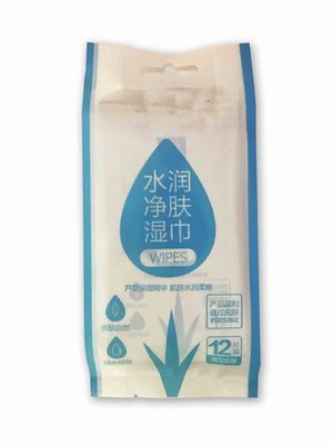 Skin Friendly biodegradable Adult Wet Wipes No Pigment No Fluorescent
