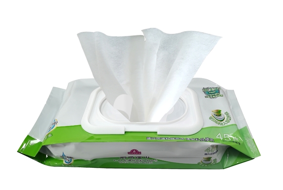 Fresh Feel Lemon Scented Flushable Wet Wipes For Adults Kids Flip Top Packs 45 Wipes Per Pack