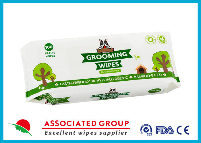 Non Toxic Pet Head Wipes Cleaning Wet Quick Bath Pet Wipes For Cats
