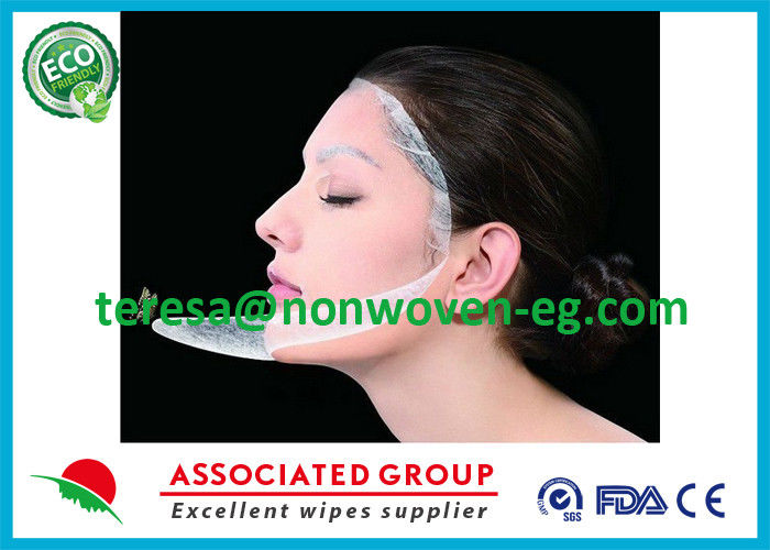 Clean Whitening Needle Punched Non Woven Fabric Face Mask Sheet Soft Breathable
