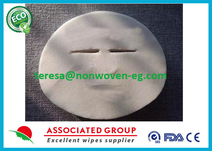 Extra Thick Nonwoven Face Mask Sheet Pack 60gsm White Color With Pattern