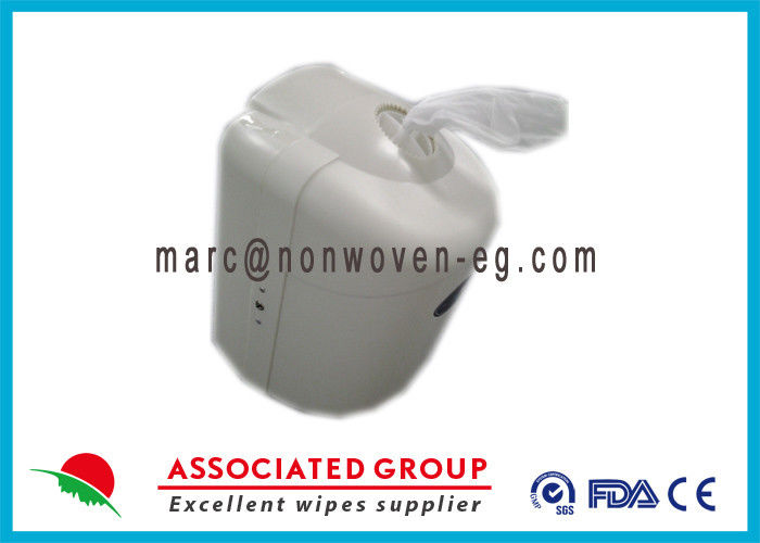 Gym Refills Antibacterial Wet Wipes Thermal Bond Material Dispenser Wall Mount Packaged