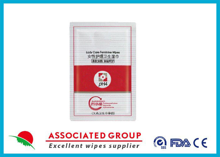 Lady Care Makeup Remover Wipes Alcohol Free , Extra Soft Portable Wet Wipes