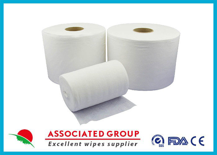 Extra Thick Non Woven Material / Spunlace Non Woven Fabric For Industrial , Eco Friendly