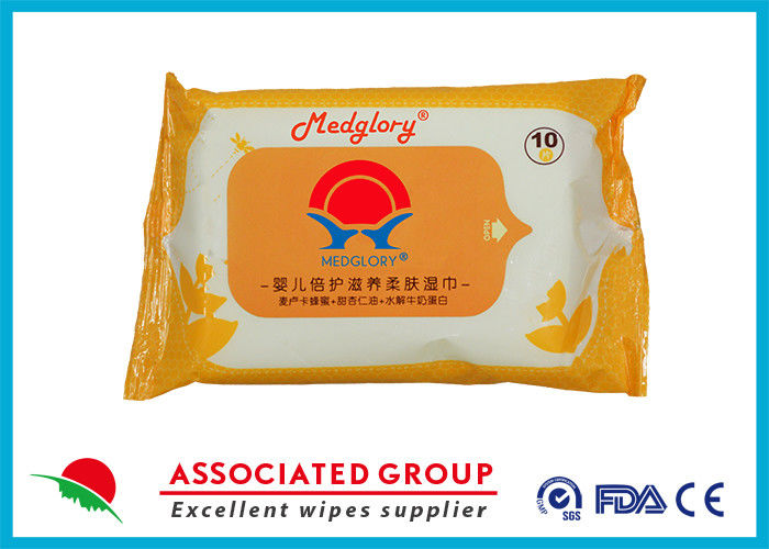 Ultra Soft Organic Hypoallergenic Baby Wipes Contains Aloe Vera Extract & Manuka Honey
