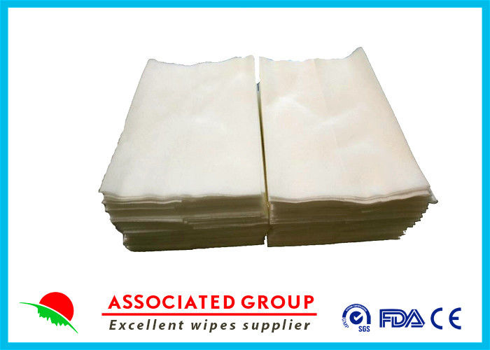 Multi - Use Medline Dry Wipes , Pure Cotton / Viscose Personal Patient Cleansing Wipes