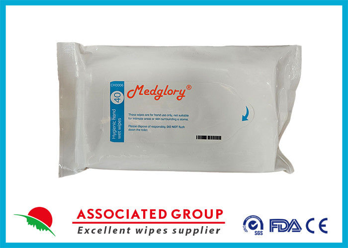 Hygienic Spunlaced Fabric Adult Wet Wipes For Hands Only