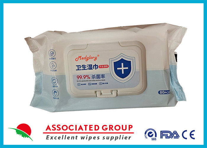 Custom Surface Cleaning Alcohols Technical Anti Bacterial Adult Wet Wipes Biodegradable Disposable Isopropyl Alcohol