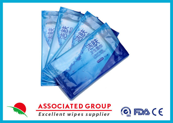 Individual Piece Wet wipes Restaurant Use Single Sheet Package Disinfected Wet Tissues