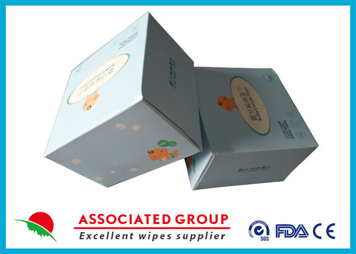 100 % Cotton Disposable Dry Baby Wipes Plain Spunlace Nonwoven For Baby
