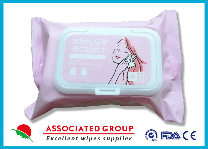 Makeup Remover Feminine Cleansing Wipes Hyaluronic Acid Effective Cleansing