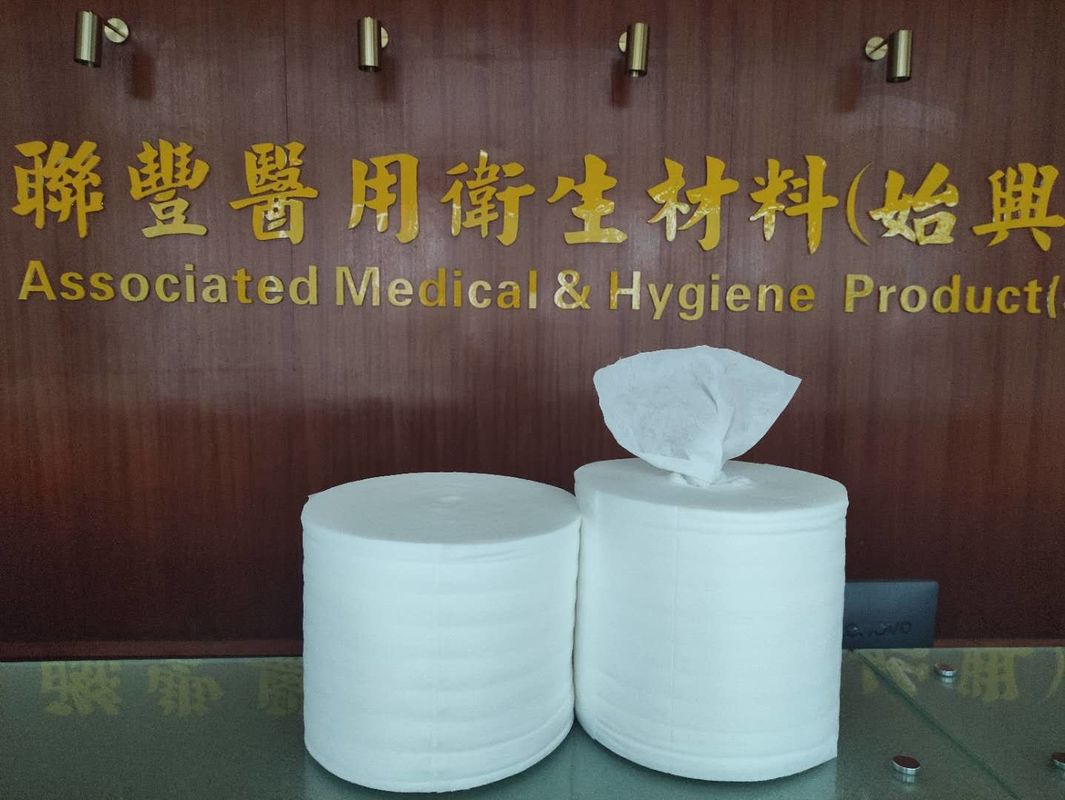 Germany Trützschler High Tensile Strength Plain Disposable Dry Wipes