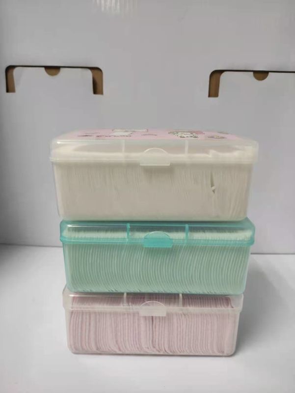 55mm Wide 76mm Long Makeup Remover Dry Wipes No Skin Irritation