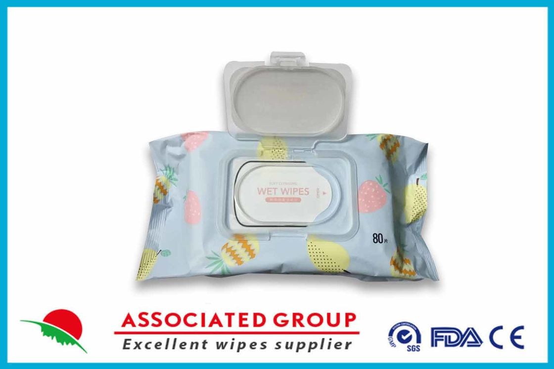 Soft Cleansing Fresh Fruit Energy Wet Wioes Natural Moisturising Care
