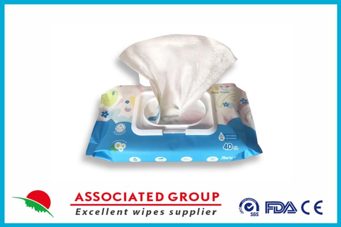 Chamomile Extract Baby Cleansing Tissue For Sensitive Skin Paraben Free