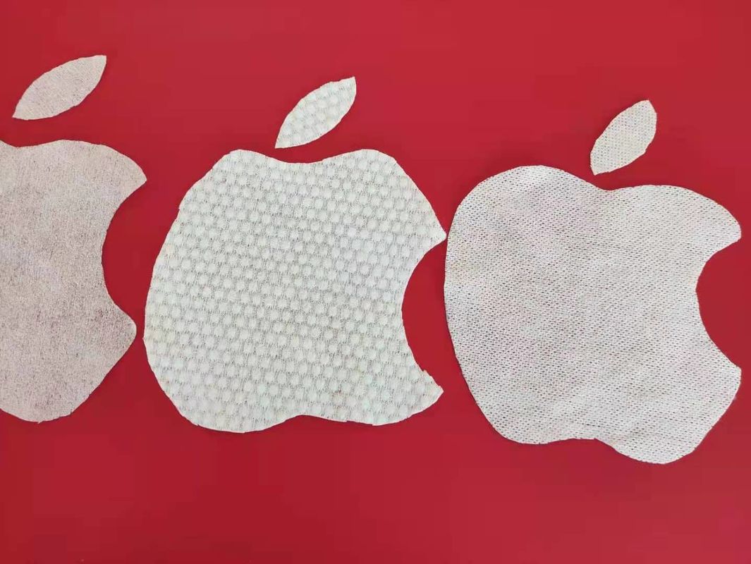 40g Pearl Spunlace Nonwoven Fabrics 30% Viscose 70% Polyester For Wet Wipes