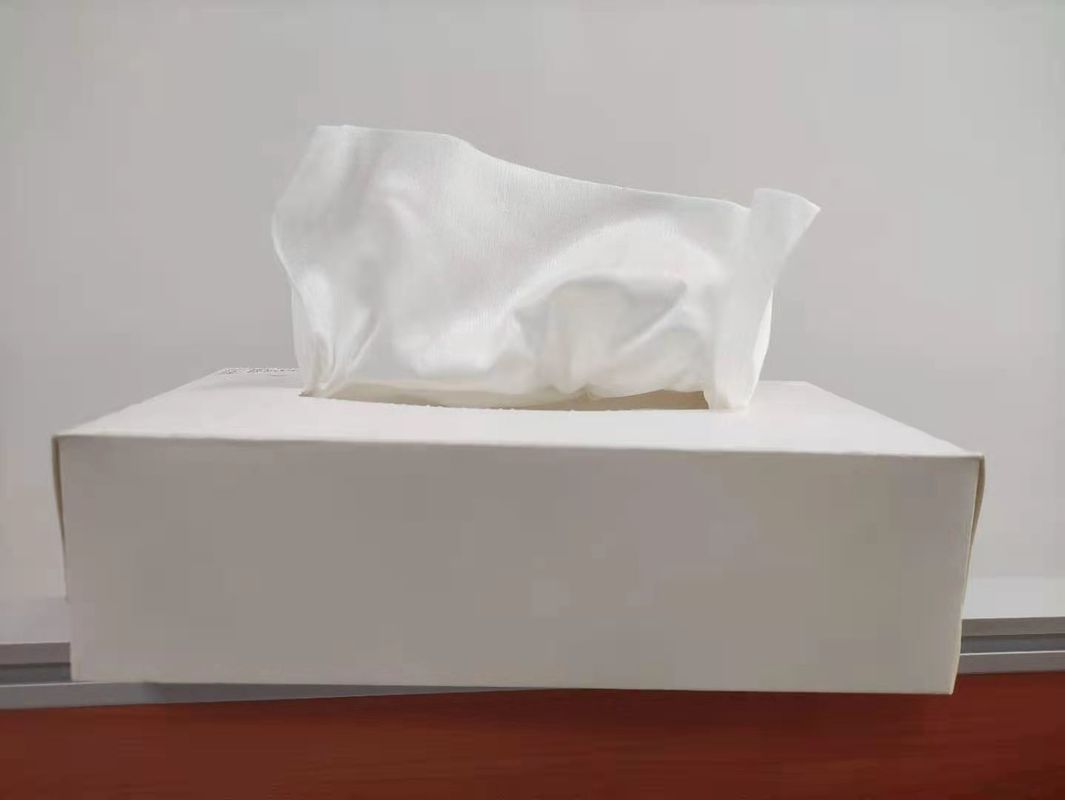 80pcs 50g 100% Viscose Disposable Dry Wipes  Skin Friendly White Box Packaging