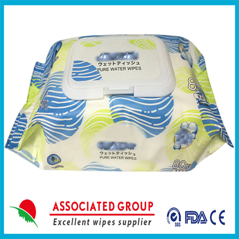 Biodegradable Baby Wet Wipes Gentle On Skin And Children No Parabens