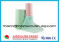 Green Pink Non Woven Wipes Spunlace Nonwoven Fabric 65gsm 20% Viscose 30cm*90pcs