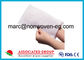 Professional Clean Damp Wet Wash Glove For Bathing In Bed , 8 pc Microwaveable