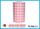 Plaid Pattern Spunlace Nonwoven Wipe Rolls In different Color , Breakpoint Available