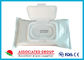 Pre Moistened Spunlace Towels Antibacterial Hand Wipes For Cleaning / Deodorizing Surfaces