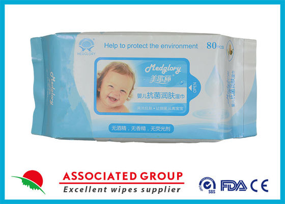 Natural Antibacterial Baby Wipes - Plant Based, Fragrance Free & Eco Friendly