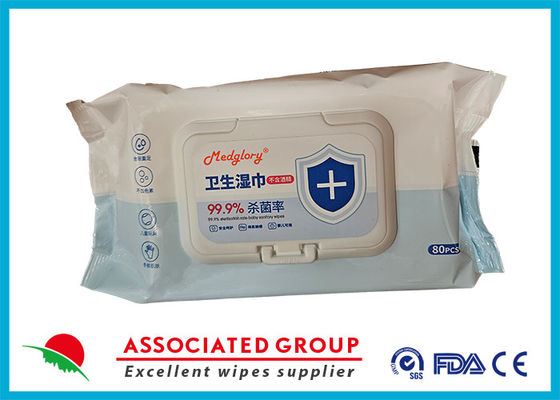 Custom Surface Cleaning Alcohols Technical Anti Bacterial Adult Wet Wipes Biodegradable Disposable Isopropyl Alcohol