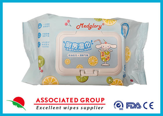 Medglory Kitchen Wet Wipes For Heavy Duty Cleaning, All Purpose Cleaner, Kitchens, Bathrooms, Countertops